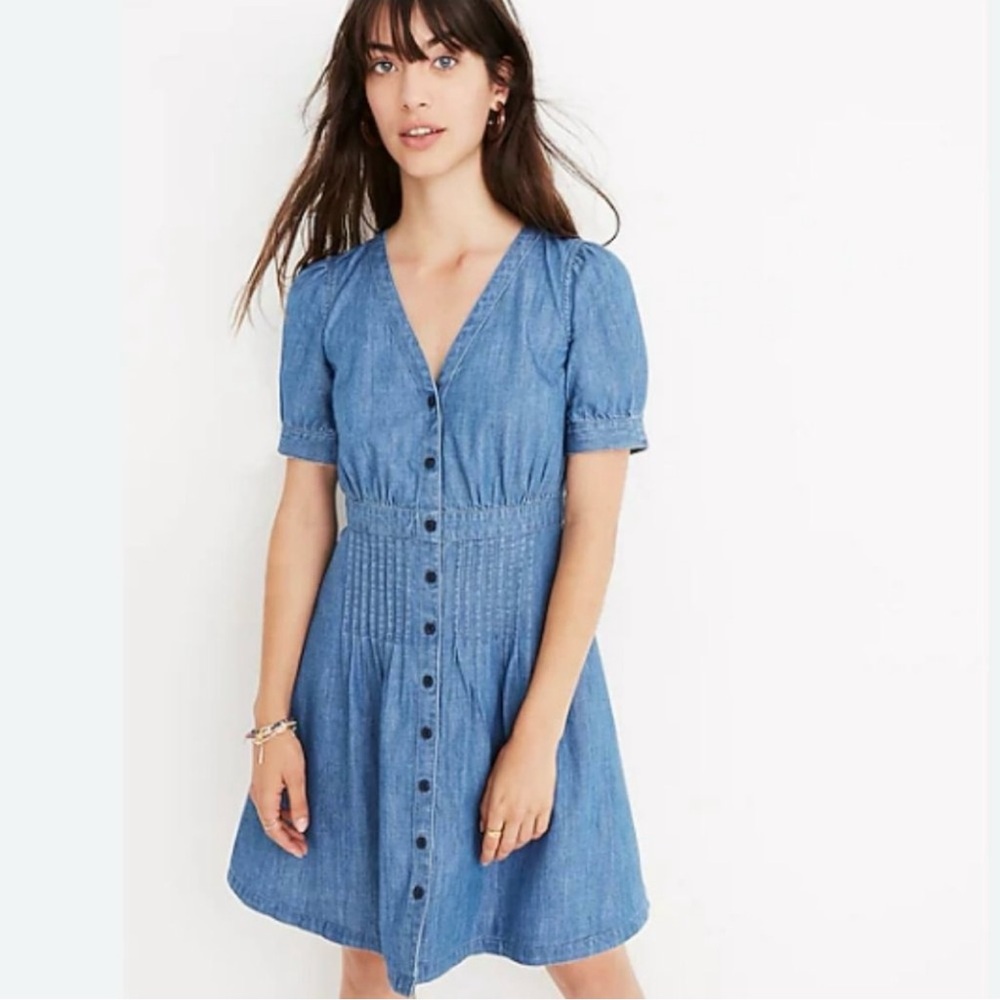 Madewell denim daylily dress NWT